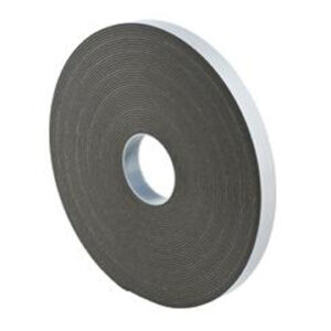3209 - PVC Single Sided Foam Tape - Soft, Black, Waterseal