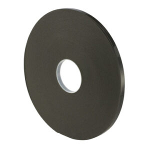 3239 - PVC Single Sided Foam Tape - Medium Hard, Black, Weatherseal