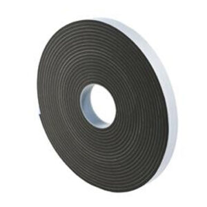 3259 - PVC Single Sided Foam Tape - Medium Hard, Black, Waterseal