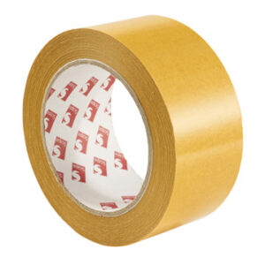 4415 - General purpose PET double sided tape - cross linked rubber adhesive, amber liner - 0.1mm