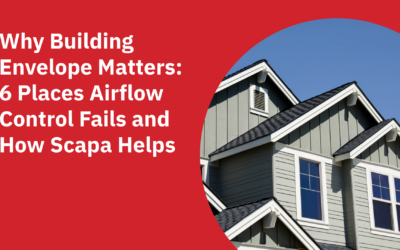 Why Building Envelope Matters: 6 Places Airflow Control Fails and How Scapa Helps